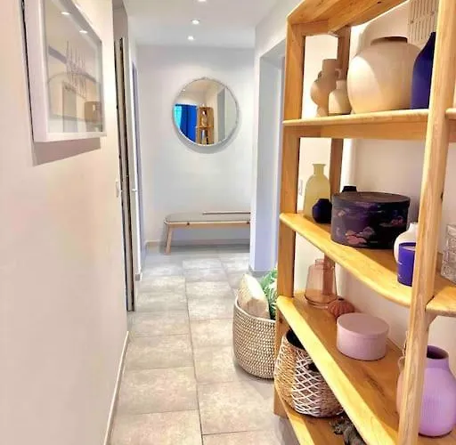 Superbe 6 Couchages - 200m De La - Terrasse - Climatisation 아파트 *